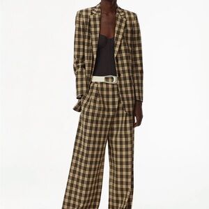 TIBI 00 Plaid pants